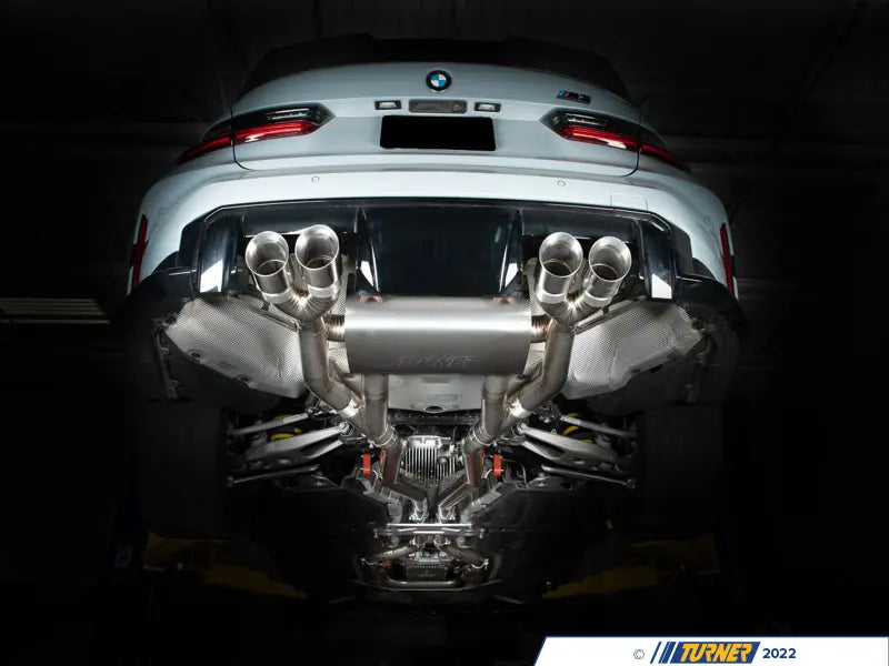 Turner Motorsports 2021+ BMW M3/M4 G8X Titanium Valved Catback Exhaust