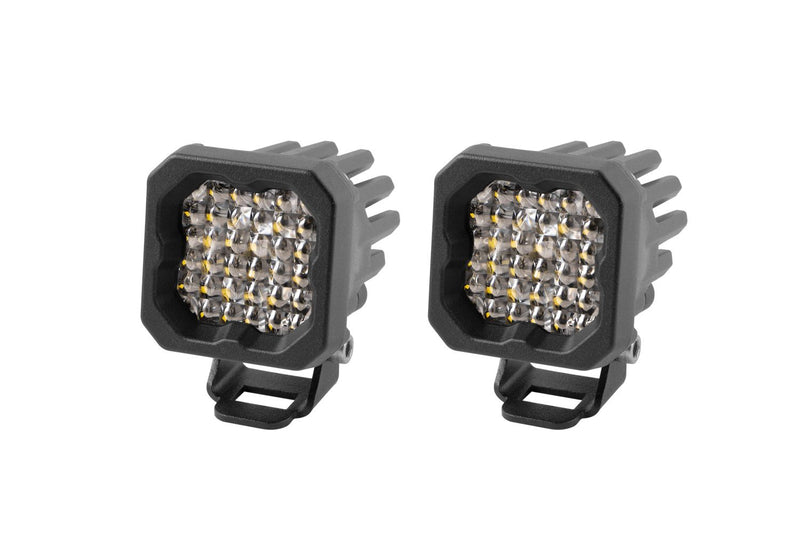 Diode Dynamics Stage Series C1 White Sport Standard LED Pod (pair)