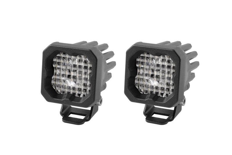 Diode Dynamics Stage Series C1 White Pro Standard LED Pod (pair)