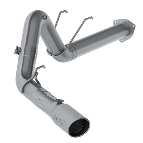 2017-2021 F250/350/450 6.7L MBRP Installer Series Single Exit 4in T409 Stainless Steel Exhaust System