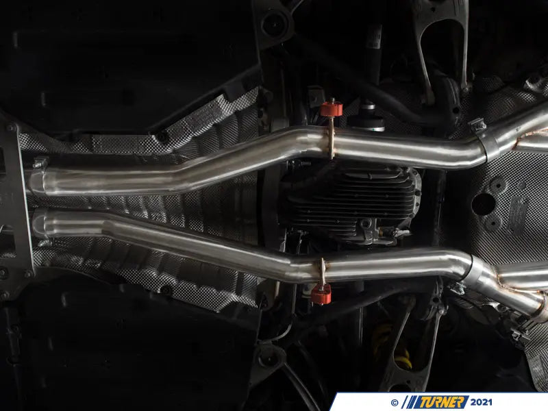Turner Motorsports 2021+ BMW M3/M4 G8X Stainless Valved Catback Exhaust