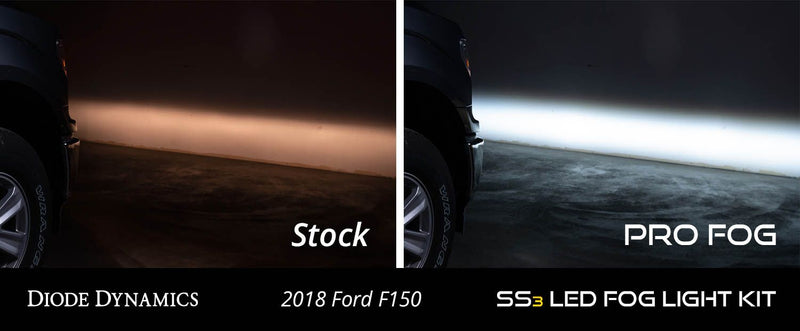 2017+ Ford F250/350/450 Diode Dyanmics SS3 Fog Light Kits