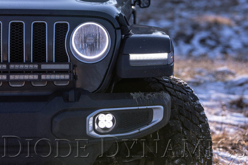 Diode Dynamics SS3 LED Fog Light Kit for 2018-2020 Jeep JL Wrangler Sahara - NEO Garage