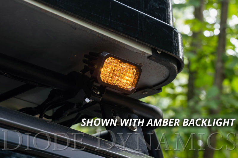 Diode Dynamics Stage Series C2 LED Lights, Amber SPORT