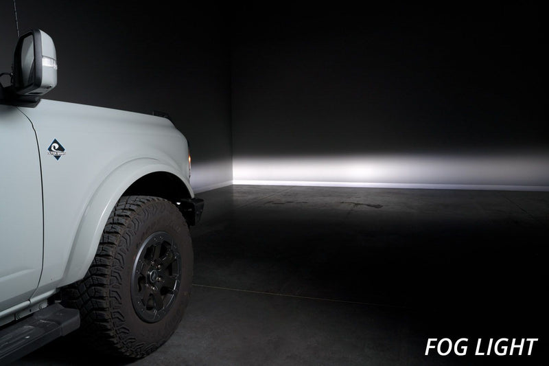 Diode Dynamics Stage Series Fog Pocket Kit for 2021-2023 Ford Bronco (w/ Steel Bumper)