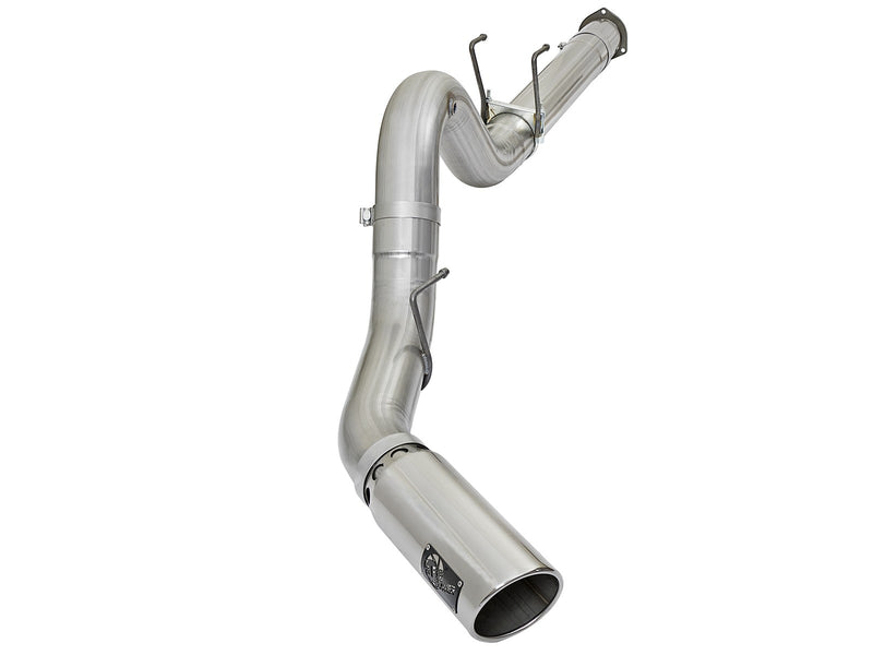 2017-2021 Ford F250/350/450 aFe Large Bore-HD 5" 409 Stainless Steel DPF-Back Exhaust System