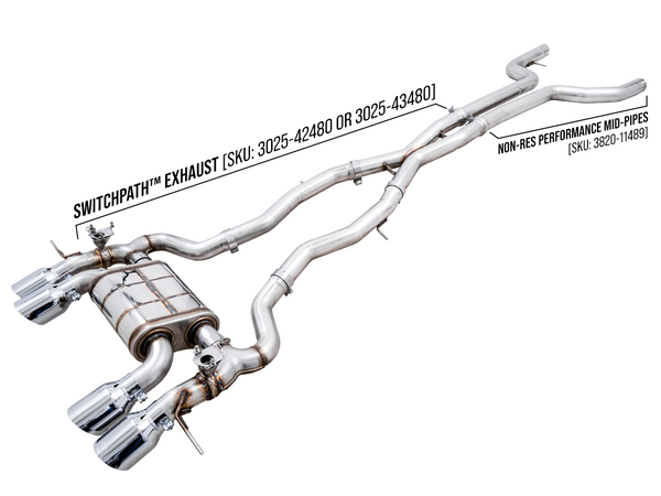 2021+ BMW M3/M4 G80/G82/G83 AWE Exhaust Suite