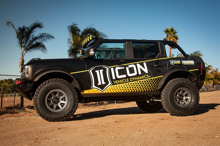 ICON Vehicle Dynamics 21+ BRONCO BILLET UCA DJ PRO KIT